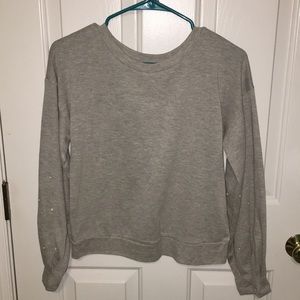 NWT!! Women’s grey long sleeve top